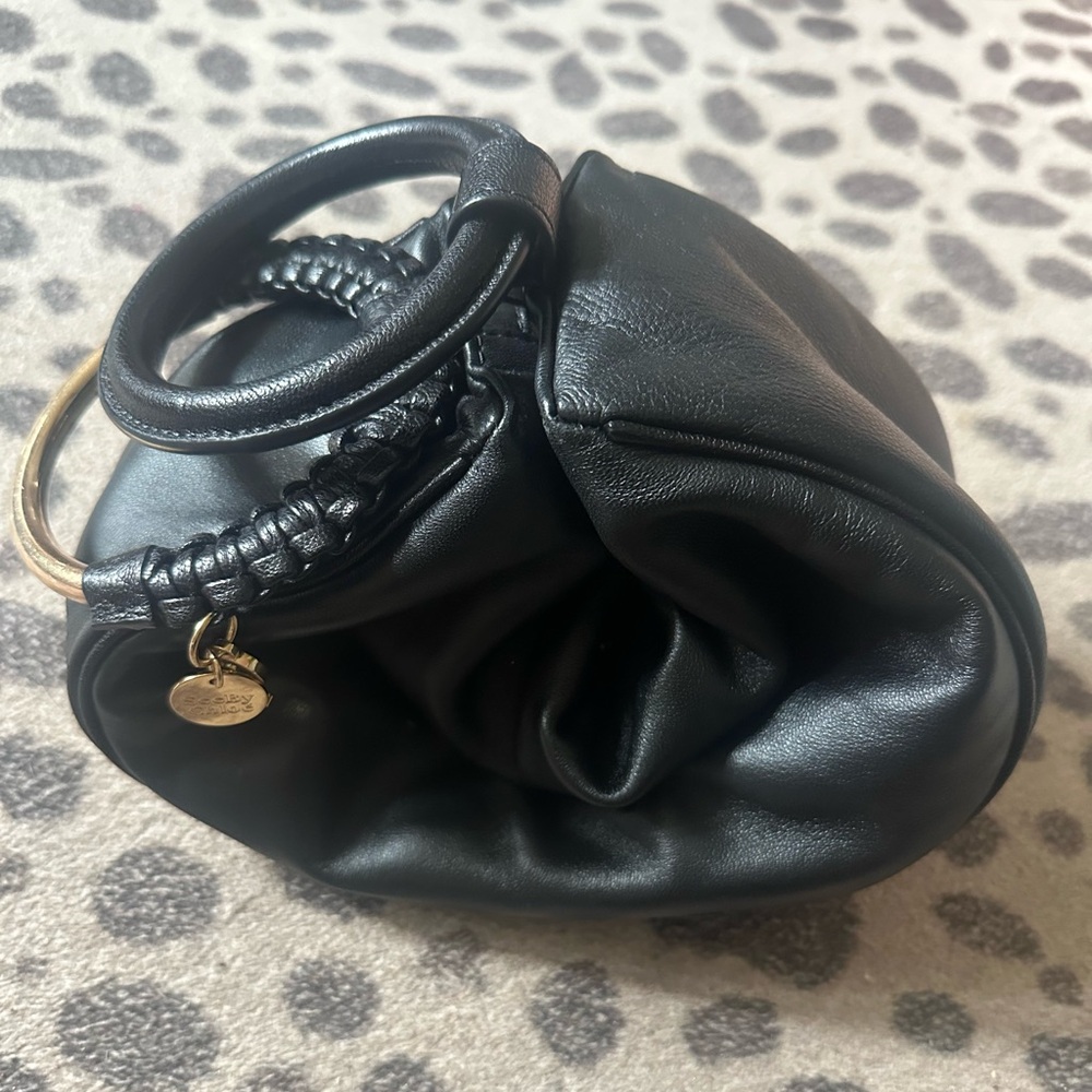 See By Chloe Black Leather Satchel